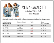 Elisa Cavaletti T-Shirt Bluse blau ELW195032503 Herbst Winter 2019 2020