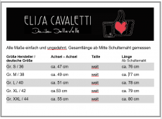 Elisa Cavaletti Tunika rmellose Bluse Lagenlook wei ELP202030704 Sommer 2020