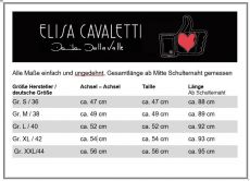 Elisa Cavaletti kurzes Kleid mit Spitze wei grau EJP222028904 Sommer 2022