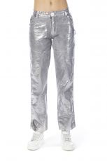 Elisa Cavaletti Trousers Hose denim grigio EJP246021700 Sommer 2024