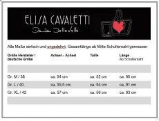 Elisa Cavaletti knielanges schwarzes Kleid Dress EJW222068503 Herbst Winter 2022 / 2023