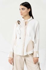 Elisa Cavaletti Bluse incontro EJW241009100 Herbst Winter 2024 2025