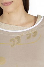 Elisa Cavaletti Sweatshirt T Shirt beige ELP235542403 Sommer 2023