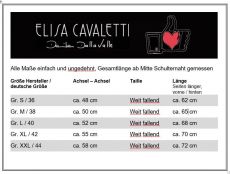 Elisa Cavaletti kurze rmellose Bluse A-Form wei bianco ELP219059503 Sommer 2021