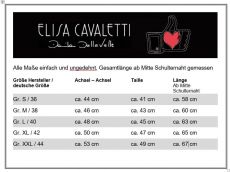 Elisa Cavaletti Langarm T-Shirt grau V-Neck ELW215002800 Herbst Winter 2021 / 2022